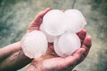 Large Hailstones